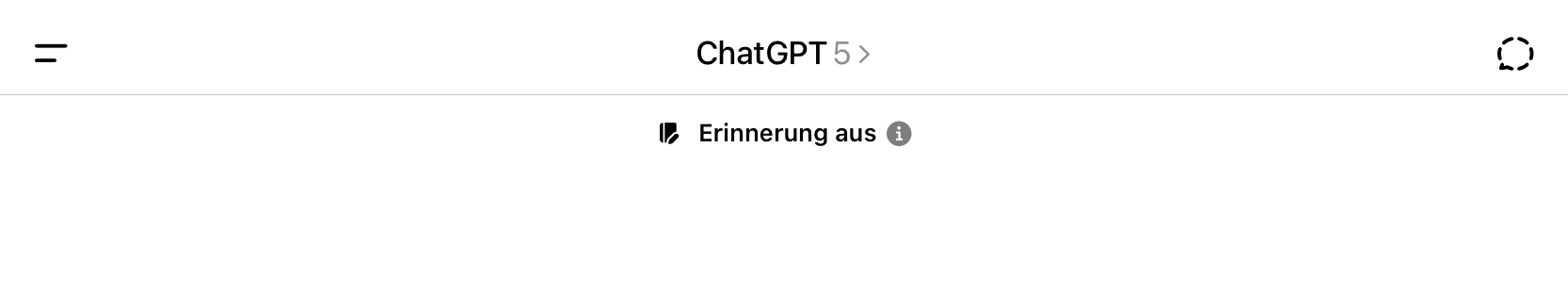 ChatGPT Memory Settings Disabled