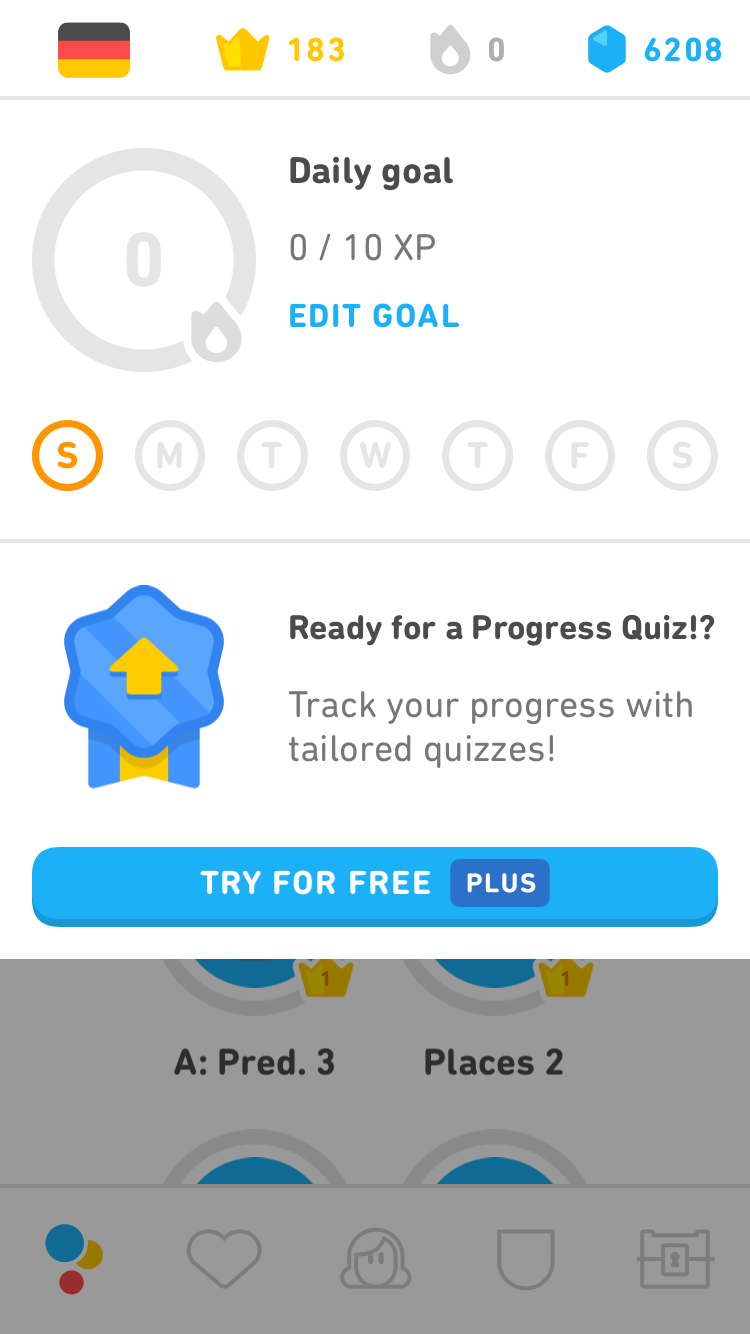 duolingo stopped working, but it only glitches on one question